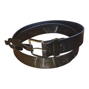 Black Leather Belt